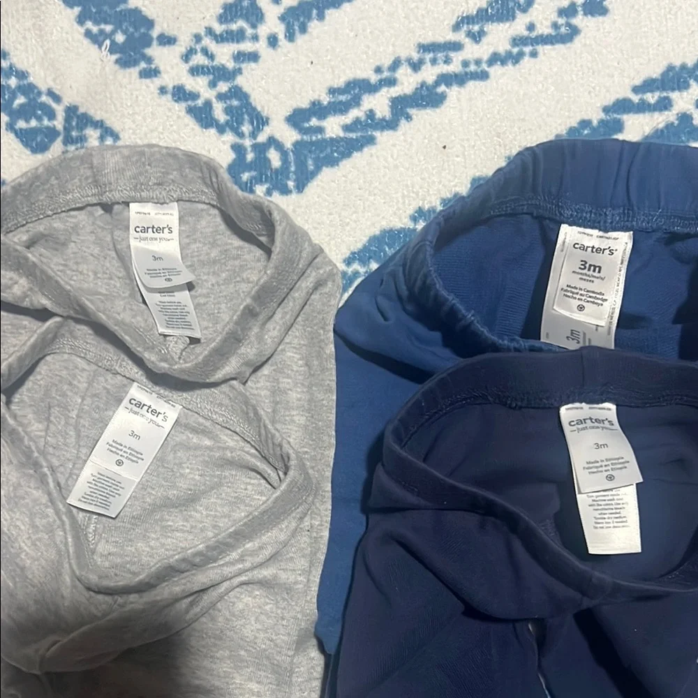Carter's Kids Sweatpants & Joggers - Navy, Blue, Gray